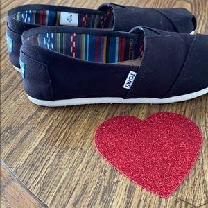 Toms shoes-size8W